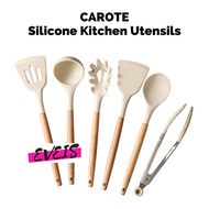 CAROTE Sutil Spatula/ White Silicon Soup Spoon/