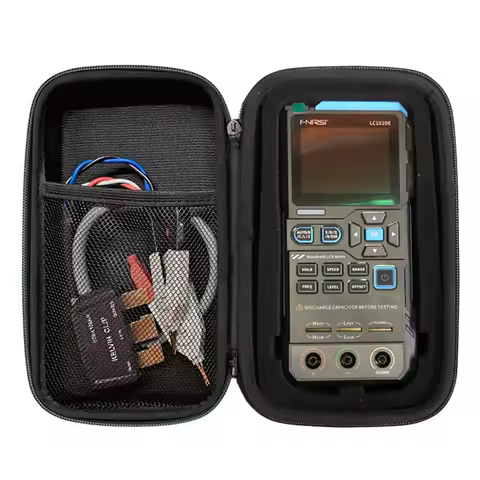 Newest Hard EVA Outdoor Travel Carrying Case Storage Bag Cover for FNIRSI LC1020E High Precision Han