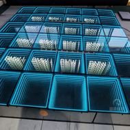 Lighted Sign Abyss Mirror Decoration