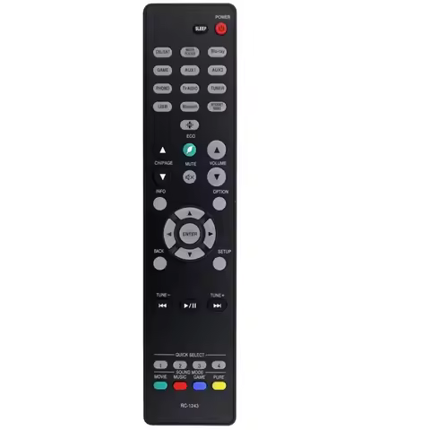 ABZZ-Replace RC-1243 Remote Control For Denon RC-1243 Audio/Video Receiver