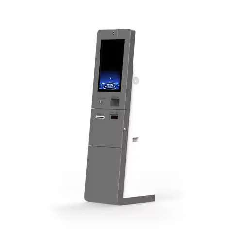 Outdoor Self Service Parking Washing Machine Centralised Kiosk Payment System Kiosk With Voucher Pri