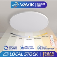 48W 36W Stepless Dimming With Remote control 3Tone Ceiling Light  Ceiling Lamp