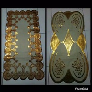 RADJ PVC glass tablecloth table cloth table cover size 40x83