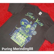 Sonic Youth Baju Tshirt Microfiber