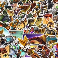 Cutting Pack Stickers, Ratchet And Clank Stickers, 100 Pcs, Cute, Cool Aesthetic Series for Suitcase