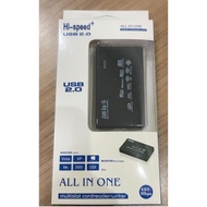 USB2.0 ALL IN 1 MEMORY CARD READER (MS/SD/XD/T-F/M2/CF/Micro SD)