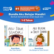 About Children - Bundle I Learn Mandiri | Book I Sleep Alone & I Learn to Toilet Alone | 2 Children'