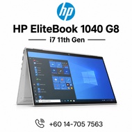New HP EliteBook 1040 G8 i7 11th Gen | 14'' inch OLED Touch n Flip | Windows 11 | 32GB RAM | 1TB SSD