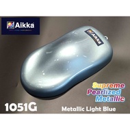[METALLIC BLUE 1051G ] AIKKA Supreme Pearlized Metallic 2K DIY Paint / Cat 2K / Motor / Kereta / Tou