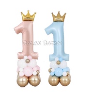 Prince Princess number 1 balloon package