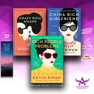 Crazy Rich Asians | Rich People Problems | China Rich Girlfriend (3 book series) by Kevin Kwan (Engl