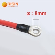 Custom 8AWG 6AWG 4AWG Terminal Lugs PVC Wire Harness Solar Inverter Battery Power Cable