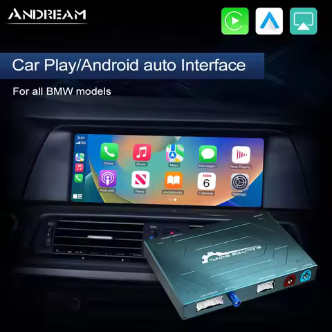Wireless CarPlay Android Auto MMI Interface For BMW CIC NBT EVO System Series 1 2 3 4 5 7 X1 X3 X4 X