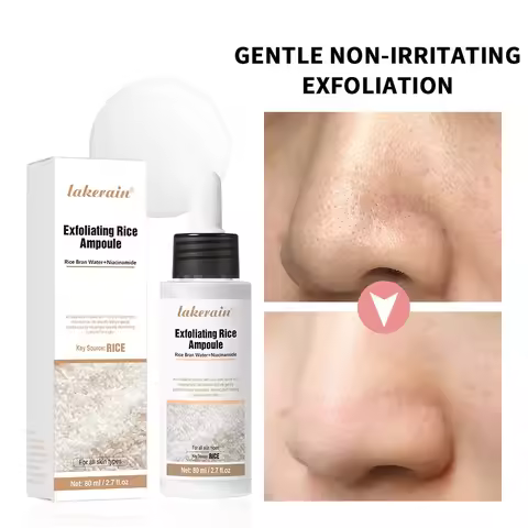 Rice Peeling Ampoule Soft Exfoliating Face and Body Scrub Dead Skin Cells Blackhead Remover for All 
