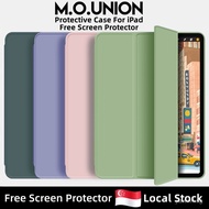 k001[SG]Magnetic Leather Case For iPad 9.7/10.2/10.9/Air 3/Air 4/Pro11/Pro12.9/Mini 6 with Pencil Holder Screen Protector