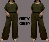 CHALLIS MANGGAS PANTS TERNO PLUS SIZE FIT UP TO 2XL