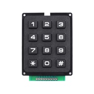 3x4 Hard Plastic Matrix Keyboard