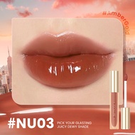 FOCALLURE FA279 Serum Glow Lipgloss Glasting Juicy Dewy Essence Liptint Lipgloss Plumpy Lipstick Wat