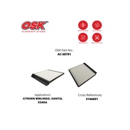 OSK CABIN FILTER for CITROEN BERLINGO, XANTIA, XSARA E146001