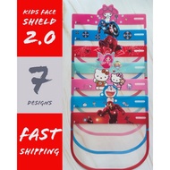 ‼️ SHIPPING FAST ‼️🇲🇾KIDS FACE SHIELD 2.0✔️🇲🇾{READYSTOCK}