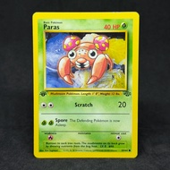 Vintage Pokemon TCG Paras 59/64 1999 Jungle Trading Card Game