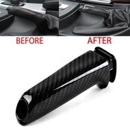 Black Bright Dry Carbon Real Fiber Handbrake Handlebar Brake Handle Suitable For 06-13 E90 E92 E93 M