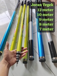 Tongkat Bendera Panjang 12 meter 10 meter 9 meter 8 meter 7 meter Joran Tegek pancing ikan gabus