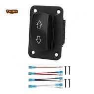 DPDT Momentary Reverse Toggle Switch 12V 24V with Blue LED for RV Leveling Jacks