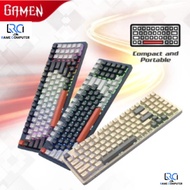 GAMEN Gaming Keyboard Mechanical Linear Switch 94 Keys RGB Light Titan 7 Original - 1 Year Warranty