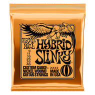 Ernie Ball 2222 Hybrid Slinky Nickel Wound Electric Guitar String Set 9-46
