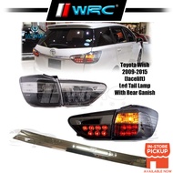 Vland Toyota Wish 2009-2015 (Facelift) Led Tail Lamp