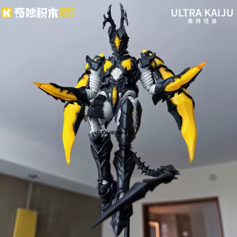 Keeppley Ultraman Monster Series Building Blocks Passionate Edition Super Zeton Assembled Model Figu