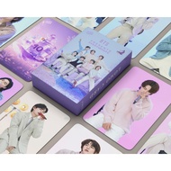 55PCS/Box Kpop BTS 10th Anniversary 2023 FESTA photocards JUNGKOOK J-HOPE lomo card Fan collection