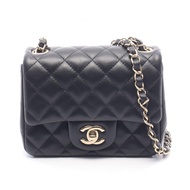【二手】香奈兒 (Chanel) CHANEL 迷你絎縫肩背包 A35200 黑色羊皮（綿羊皮）迷你絎縫鏈條肩背包 女士二手 A