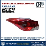 HYUNDAI ELANTRA MD 2012 TAIL LAMP TAIL LIGHTS / LAMPU BELAKANG