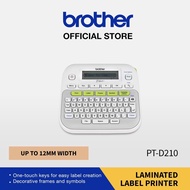 Brother P-TOUCH D210 PT-D210 Handheld P-Touch Labelling Machine Printer PTouch D210 portable H110