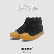 NOBRANDS Footwear X GLENN FREDLY Black Gum Sepatu Kolaborasi Sneakers Pria Wanita