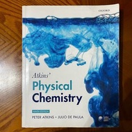 [二手］Atkins’ Physical Chemistry 9th edition 物理化學 原文書