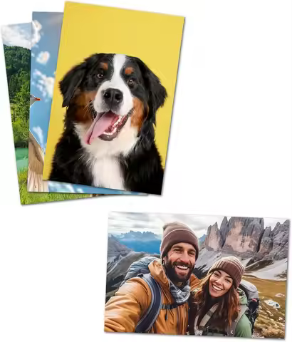 Glossy 4”x6”Standard Size Photo Prints Upload Your Own Photos Personalized Picture Prints Custom Pri