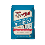 Bob's Red Mill - 2.27KG(5 LBS) 美國Bob's Red Mill 多用途白麵粉 高筋 高粉、麵包粉、強力粉 未經漂白 無漂白多用途白麵粉 (平行進口) 美國原裝正品
