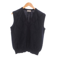Munsingwear WHEIR Vest v-neck Navy argyle Direct from Japan Secondhand