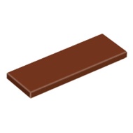 COOLPON|This Is LEGO Lego's Parts Tile 2x6 69729 6326103 Smooth Brick Red Brown