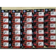 ✘✈HP 680 Ink Cartridge Original F6V27AA Black / F6V26AA Color Ready Stock