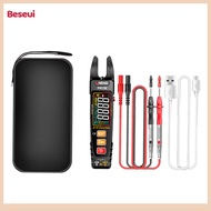 Phenovo เครื่องวัดที่หนีบ AC DC หนีบมัลติมิเตอร์แบบดิจิทัล PN130กระเป๋าปัจจุบัน