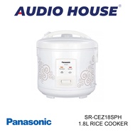 PANASONIC SR-CEZ18SPH 1.8L RICE COOKER ***1 YEAR WARRANTY***