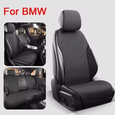 New Car Seat Cover Suede Leather Ultrathin Breathable Seat Protector Cover For BMW F12 F20 F30 G20 F