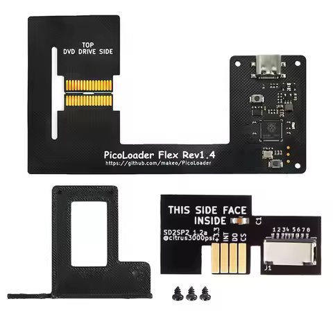 RetroScaler PicoLoader Flex Cable No-Solder Design Compatible SD2SP2 GC2SD SDGecko for GameCube Game