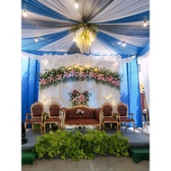 kursi sofa pengantin pelaminan modern baru bekas preloved PL second