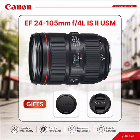 Canon EF 24-105mm F4 L IS II USM Full Frame DSLR Lens - Second Generation Standard Zoom Lens for Can