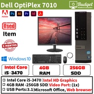 Dell Optiplex SFF Desktop- Intel Core i5 3rd Gen - 8GB RAM - 256GB SSD - 10 Pro [READY STOCK]